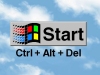ctrl+alt+del start menu